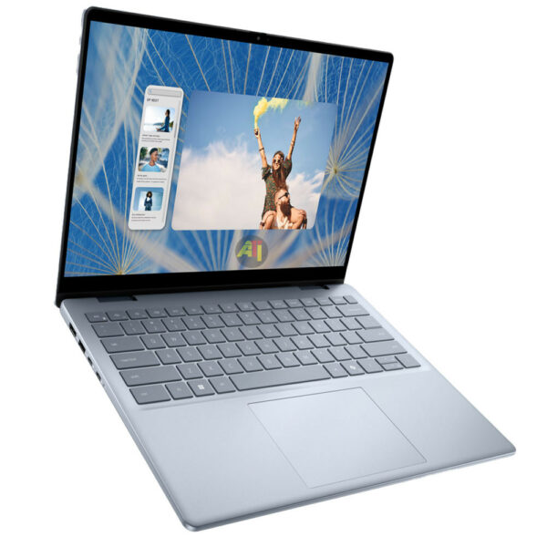 Dell Inspiron 14 Plus 7440 Intel® Core™ Ultra 9 185H/ jusqu’à 5,1 GHz   Win 11 Home  Carte graphique Intel Iris Xe  32 Go Go RAM 1 To SSD NVMe   Écran 14", non tactile, 2,8K (2880 x 1800) Wi-Fi 6   Ice Blue (bleu)